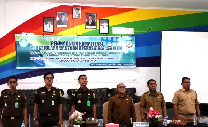 Peningkatan Kompetensi Pengelolaan BOS Pada Satuan Pendidikan di Lingkungan Dinas Pendidikan Kabupaten Belitung Timur Tahun 2025
