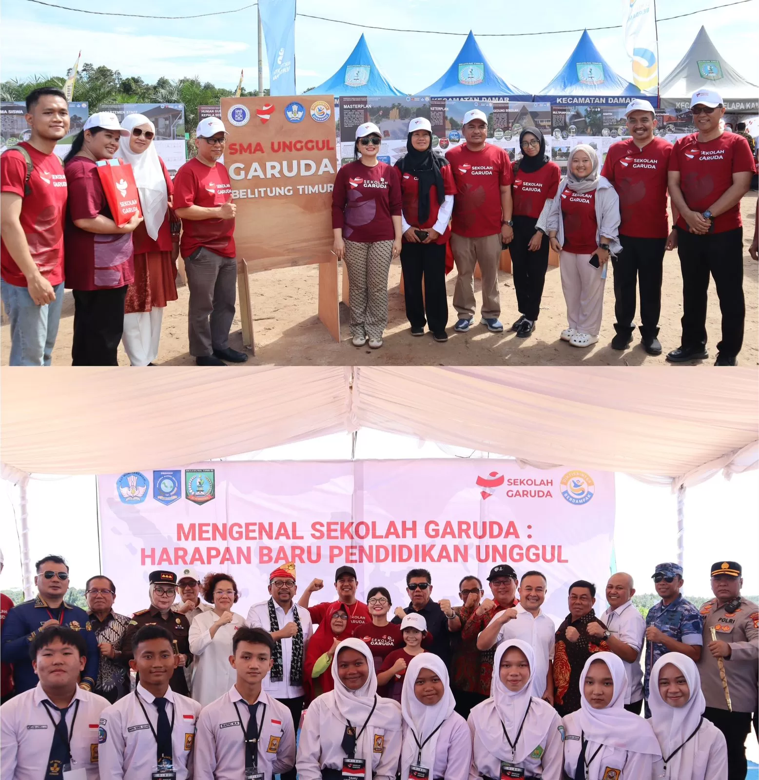 SMA Unggul Garuda Diluncurkan di Belitung Timur: Tonggak Sejarah Baru Pendidikan Nasional