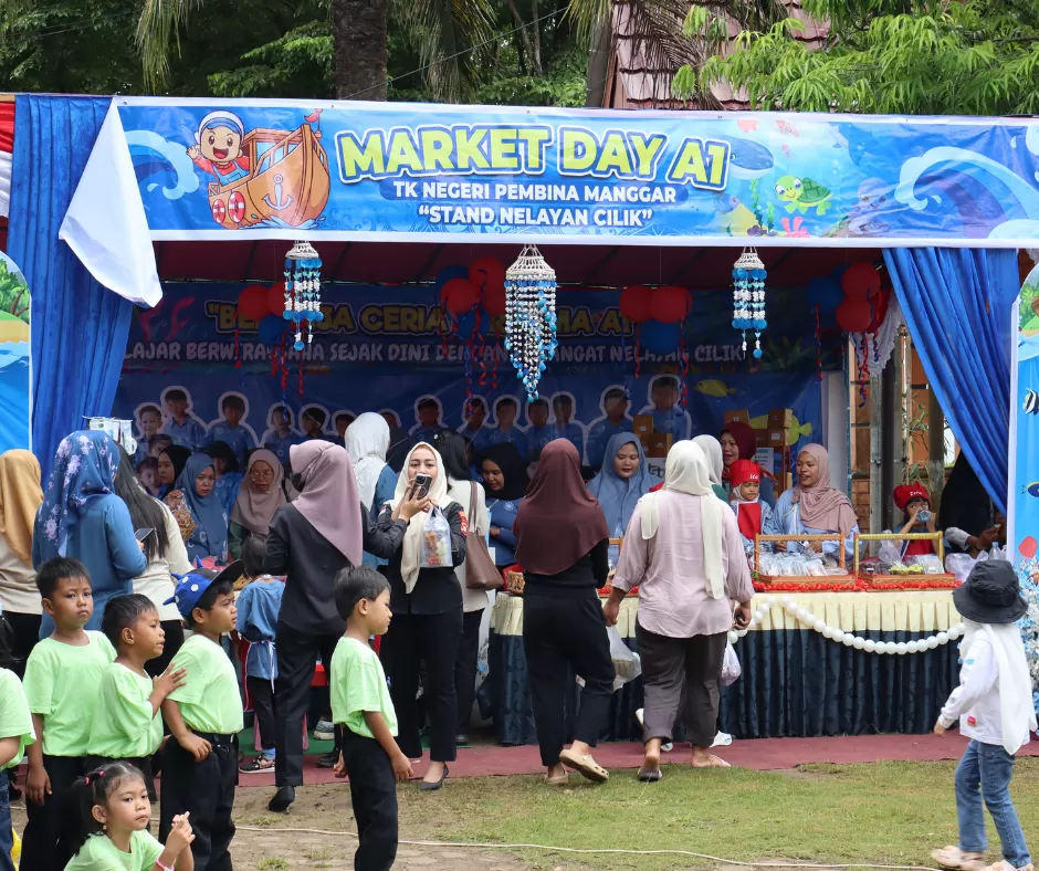 Market Day TK Negeri Pembina Manggar: Menanamkan Jiwa Wirausaha Sejak Dini