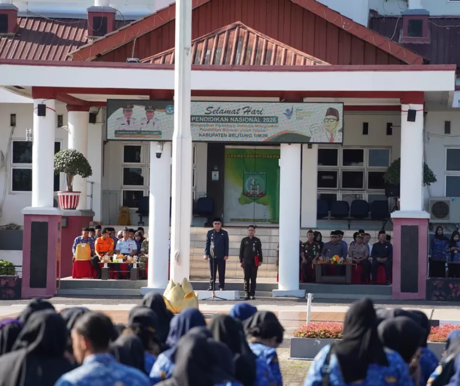 Upacara Hardiknas 2026 di Beltim: Dari Seremoni ke Komitmen Nyata Mewujudkan Pendidikan Bermutu